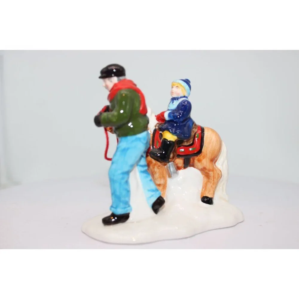 Dept 56 Snow Village - Pint Size Pony Rides